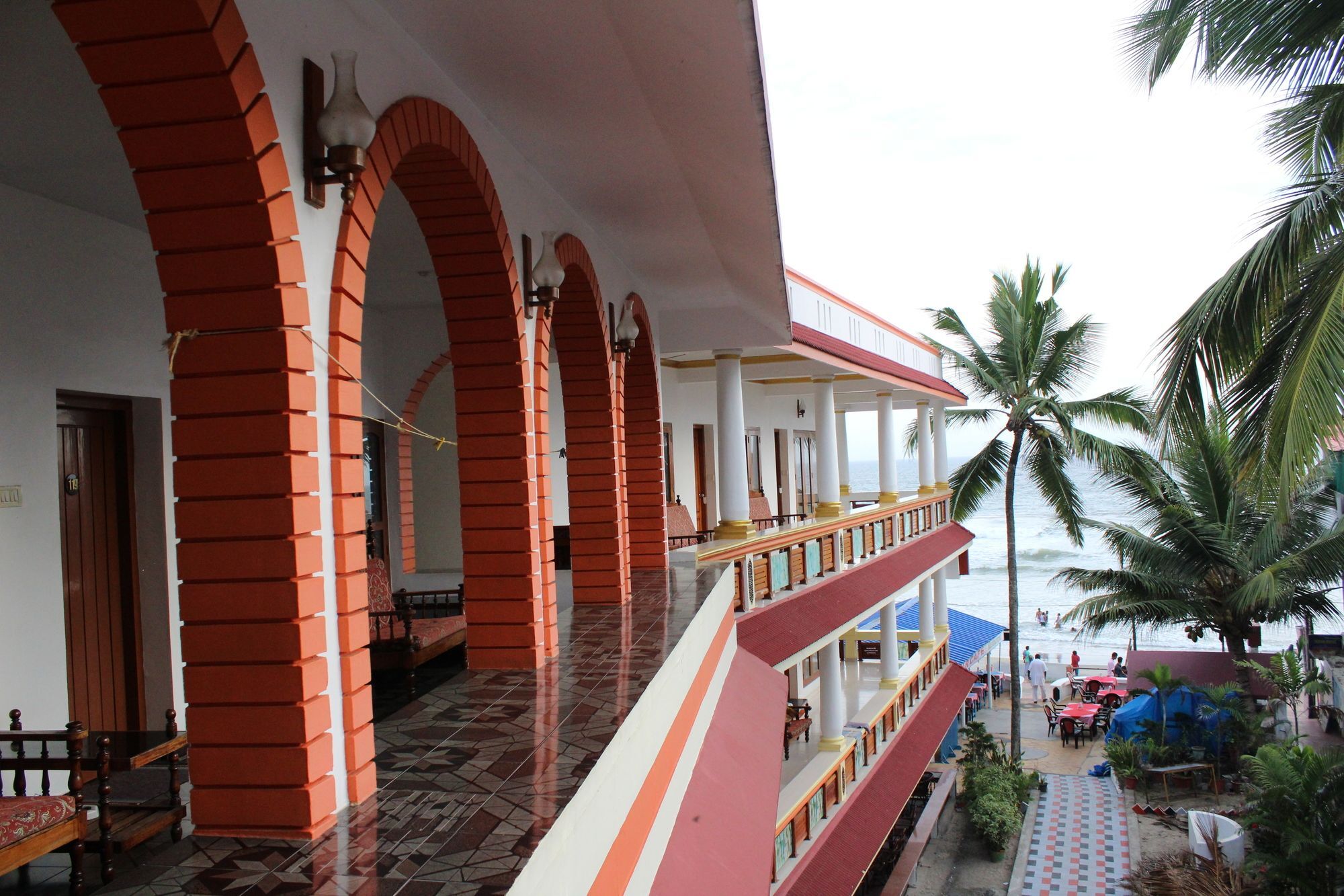 Hotel Sea View Palace - The Beach Hotel, Ковалам Екстериор снимка